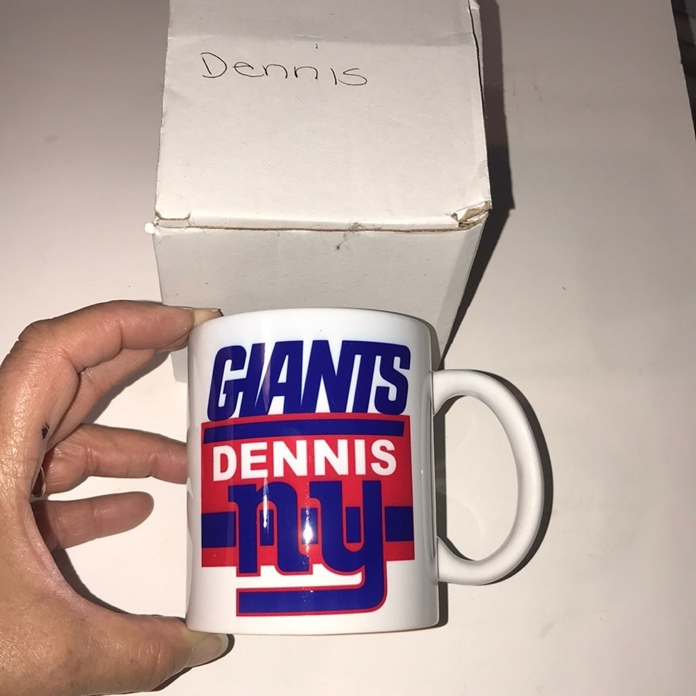 NIB NFL Giants “Dennis” Mug